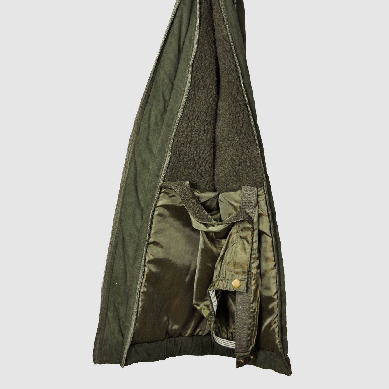 Alaska fleece hunting pants - with Miporex, green
