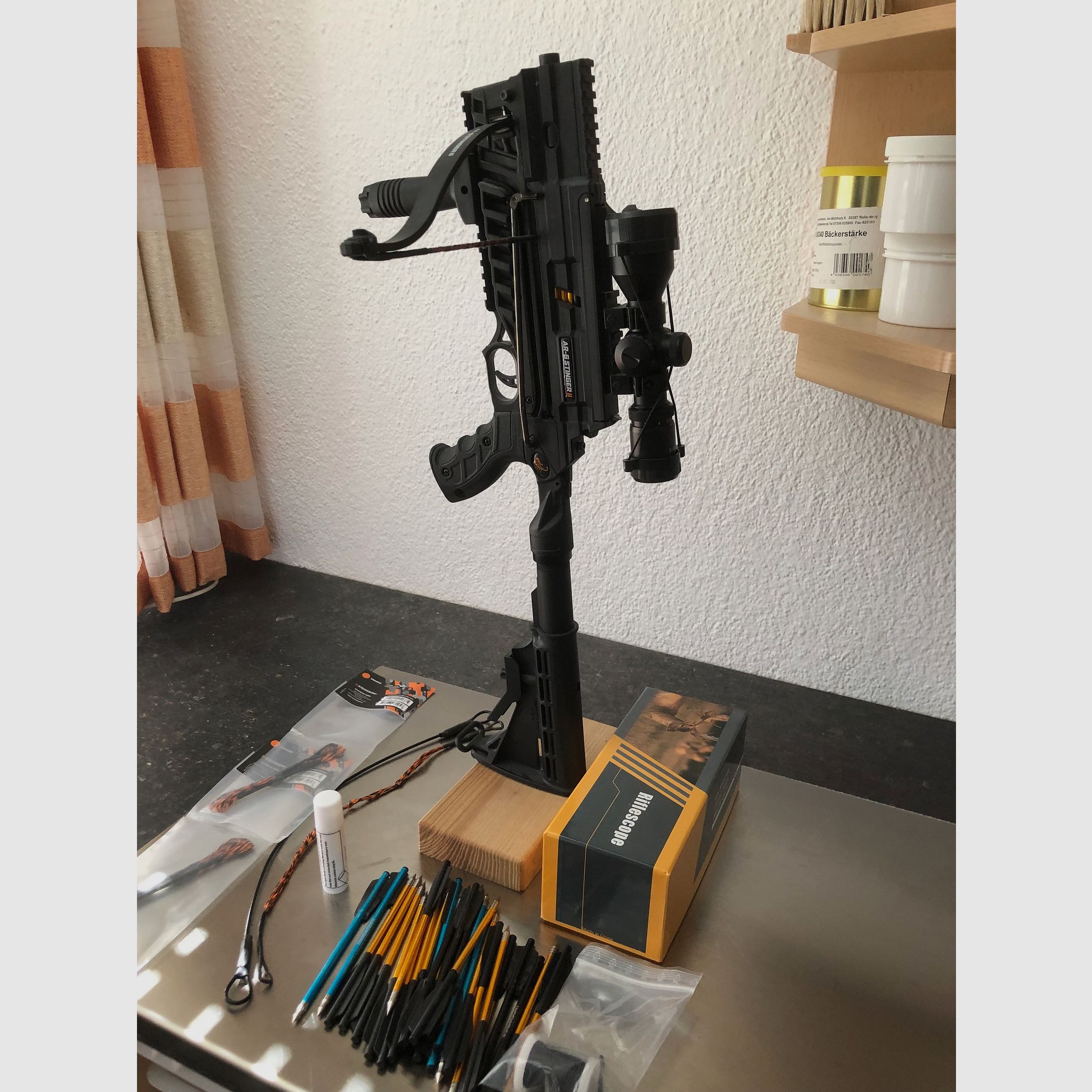 Steambow AR-6 Stinger2  55lbs mit oder ohne Zielfernrohr