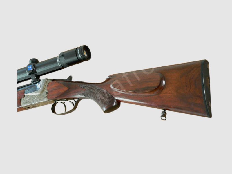 Bockbüchsflinte Merkel Mod. 211e mit WL, Kal. .30-06, 16/70