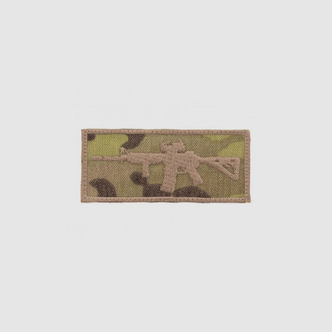 LA PATCHERIA PATCH "M4 AR15 RIFLE DE ASALTO" 8X3.5 CM BORDADO CAMO