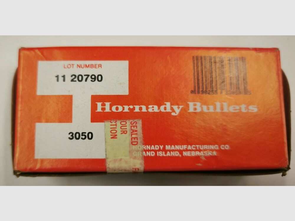 Hornady Matchgeschosse BTHP 168gr