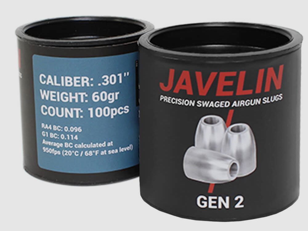 Javelin Proiettili per Armi ad Aria Javelin Gen 2 7,62 mm 60 grain (.301), immagine 2 di 2