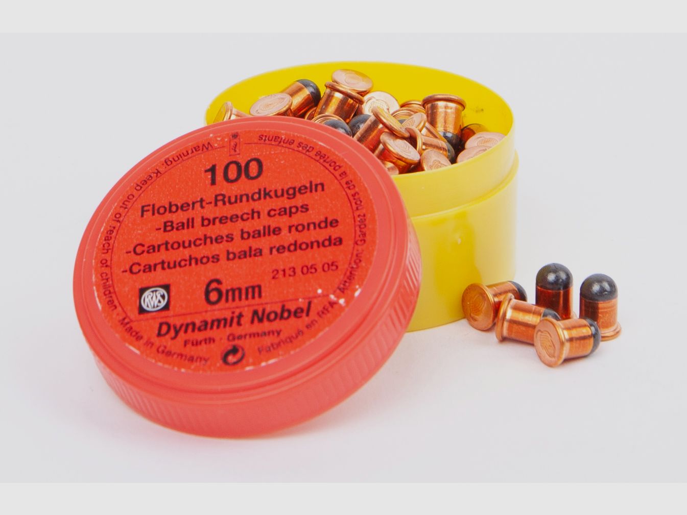 RWS 6 MM. FLOBERT KUGLE