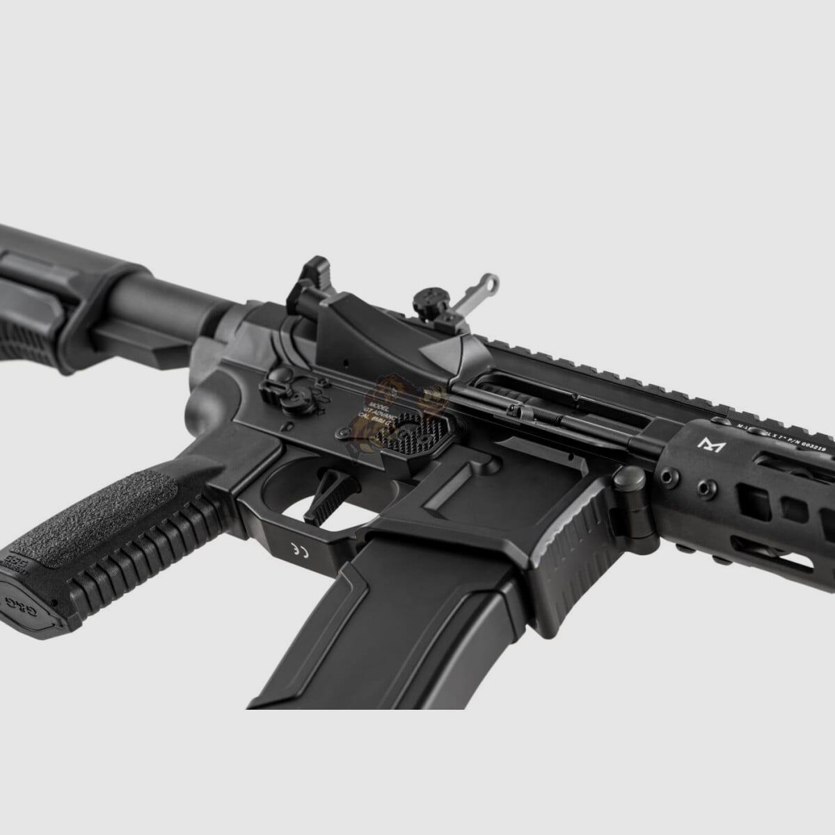 MGCR 556 GBBR 7" Gas Blow Back Softair Gewehr Frei ab 18 – Schwarz -F- | G&G