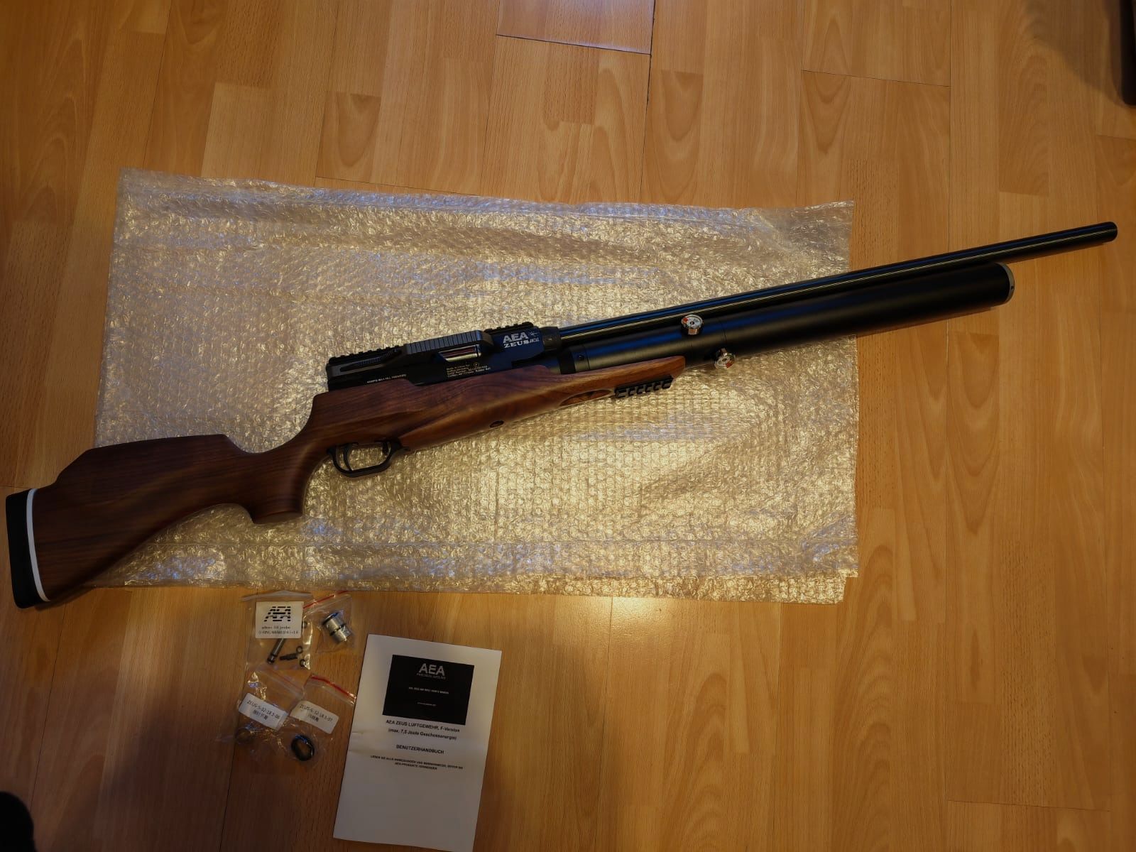 GoGun AEA Zeus F-Serie air rifle / PCP rifle | caliber .68 | like new & never used!