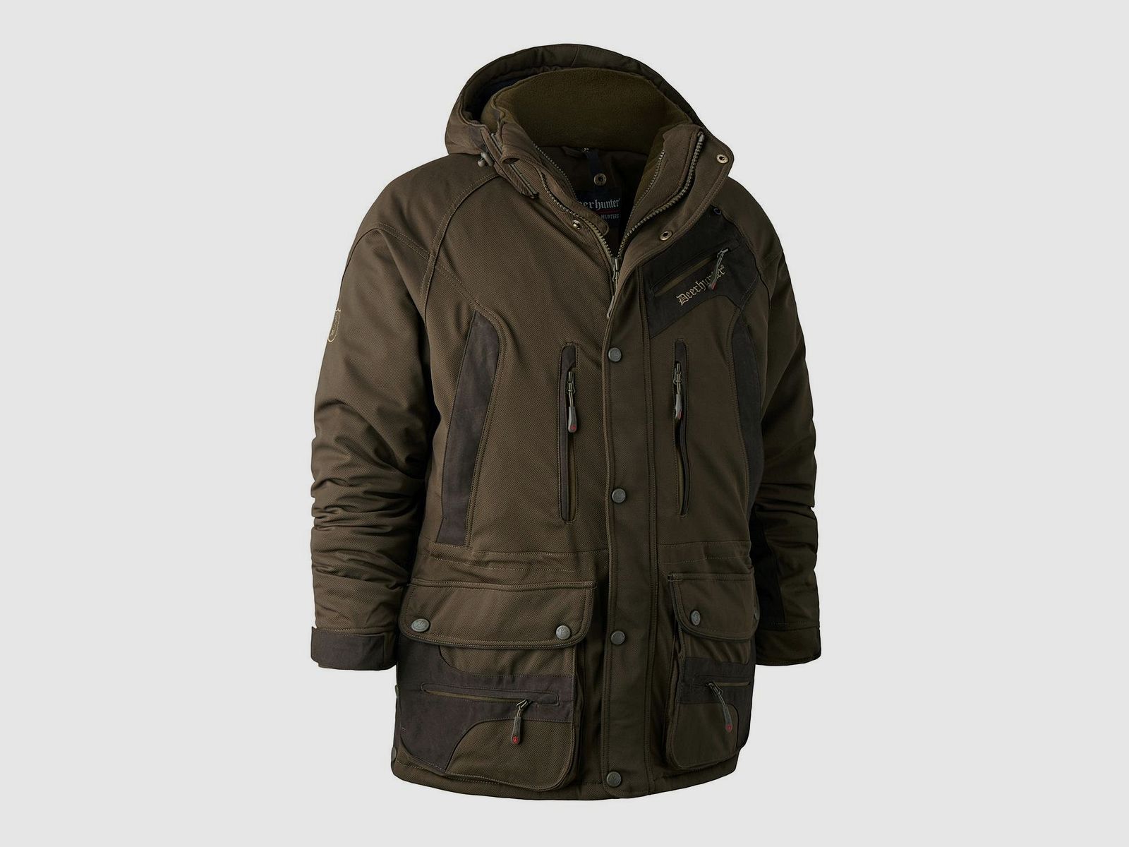 Deerhunter Jacke Herren Muflon Lang - Dunkelgrün/Braun  50