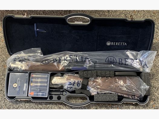 Sondermodell --- Beretta 694 Trap Schaft 12/76, 76cm Läufe, Wechselchokes Spor--- ausgesuchtes Holz!