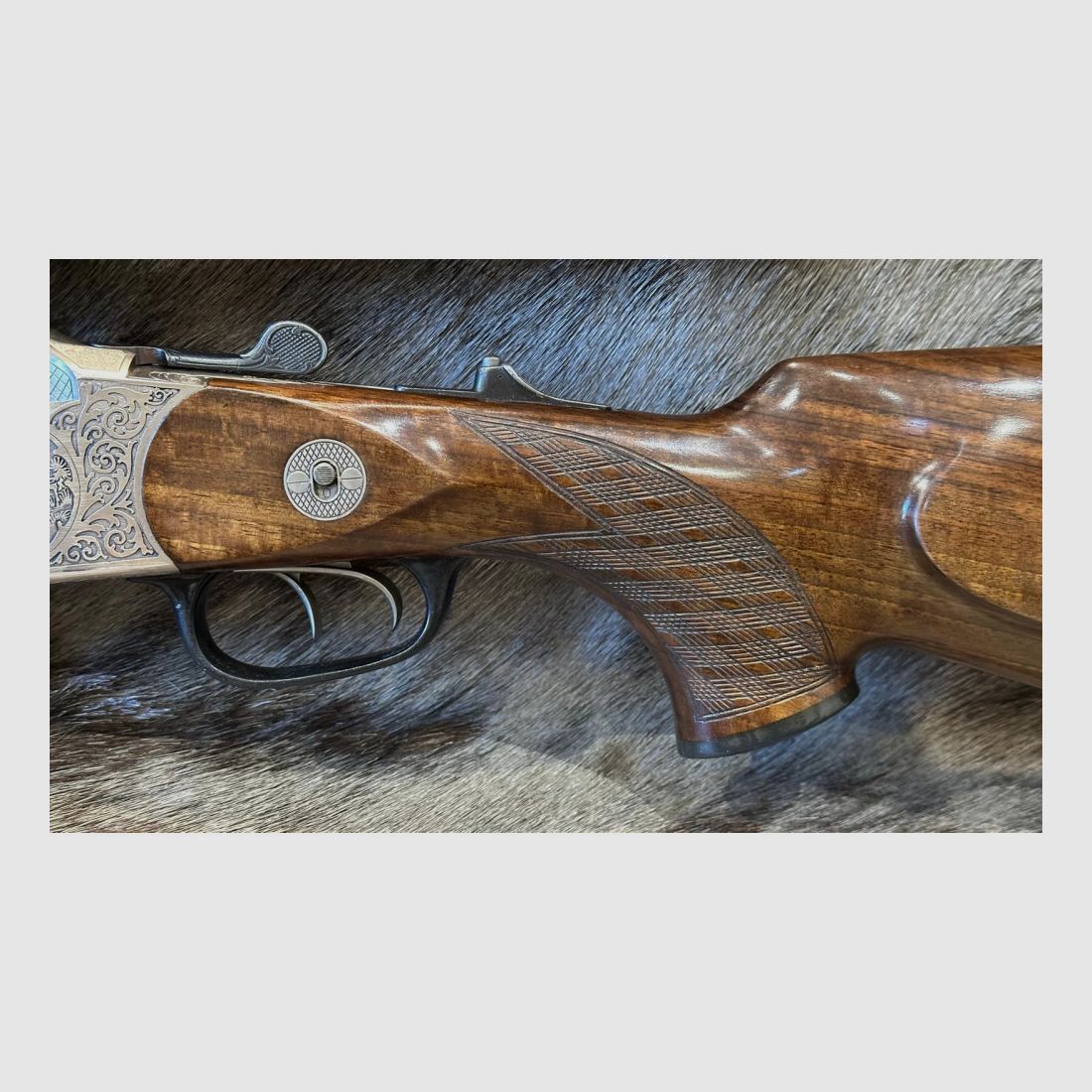 BERGSTUTZEN BLASER KAL. 9,3X74R / 5,6X50R + ZIELFERNROHR ZEISS GEBRAUCHT 0002645, Bild 11 von 12