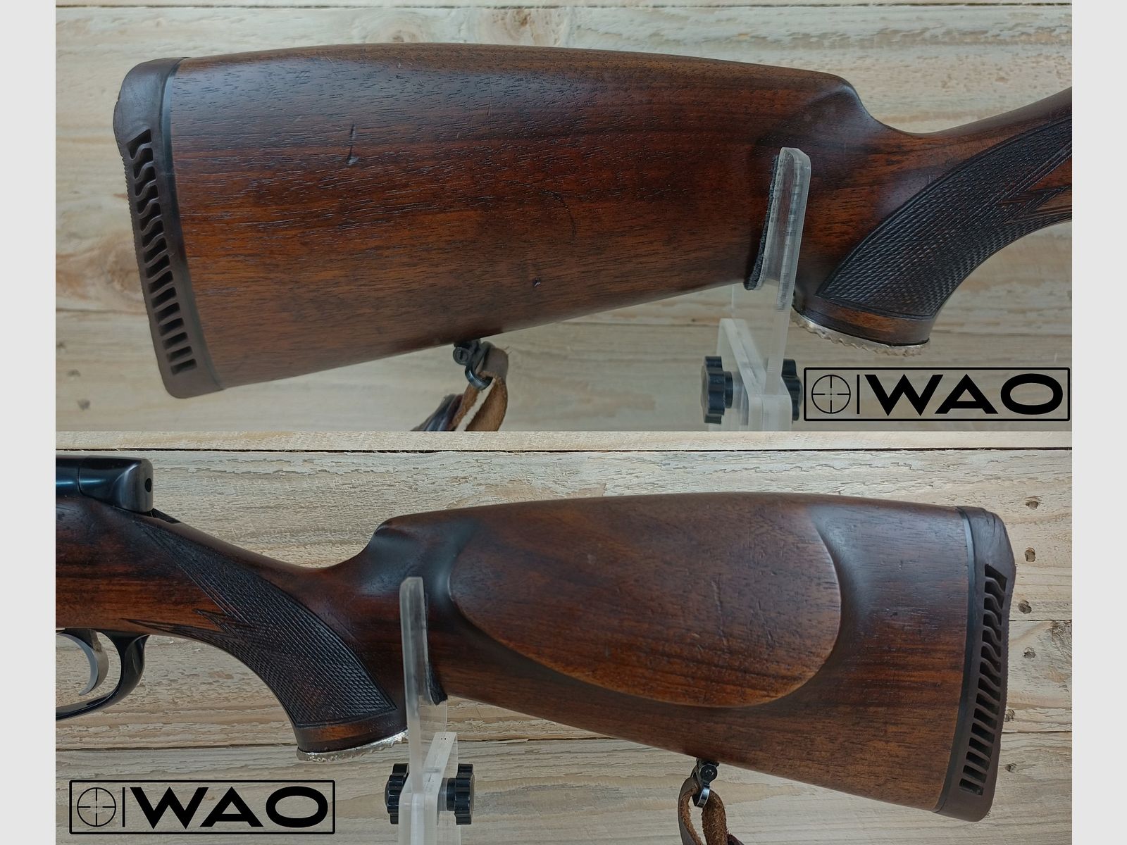 Steyr Mannlicher M, Kal. 7,5x55 *met Goud & Swarovski Optiek*