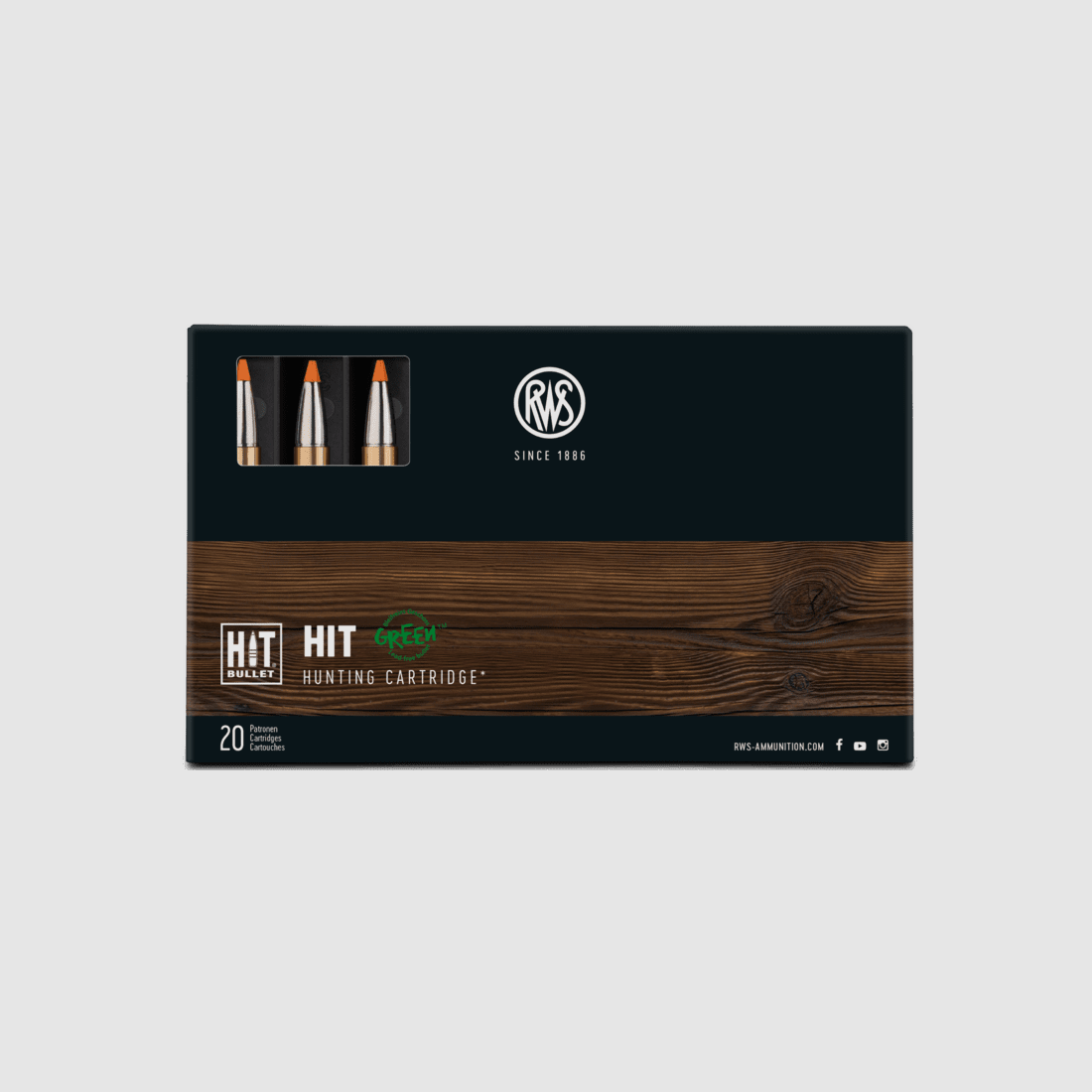 RWS 6,5x55 SE Hit 7,8g / 120 Gr. 20 Stk.