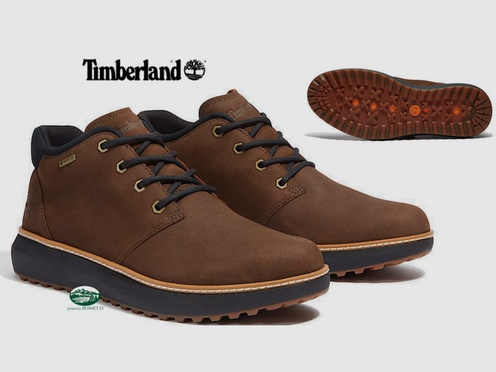 TIMBERLAND Bottes Chukka avec membrane GORE-TEX marron foncé