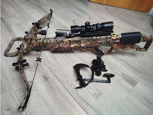 Excalibur Bulldog 330, Recurve Armbrust, Triggertech, Kurbelspanner 
