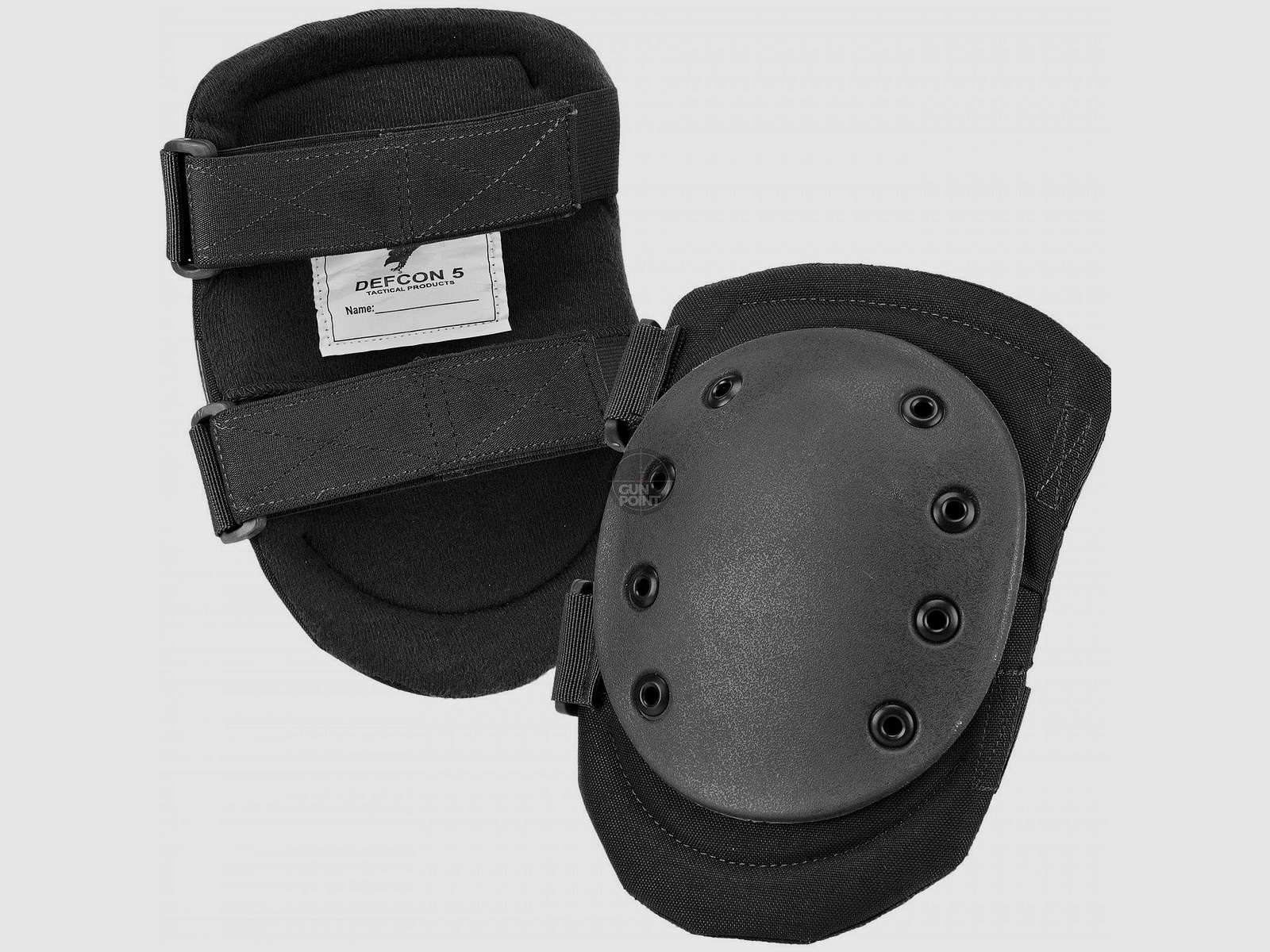 Defcon 5 Kniebeschermers Zwart