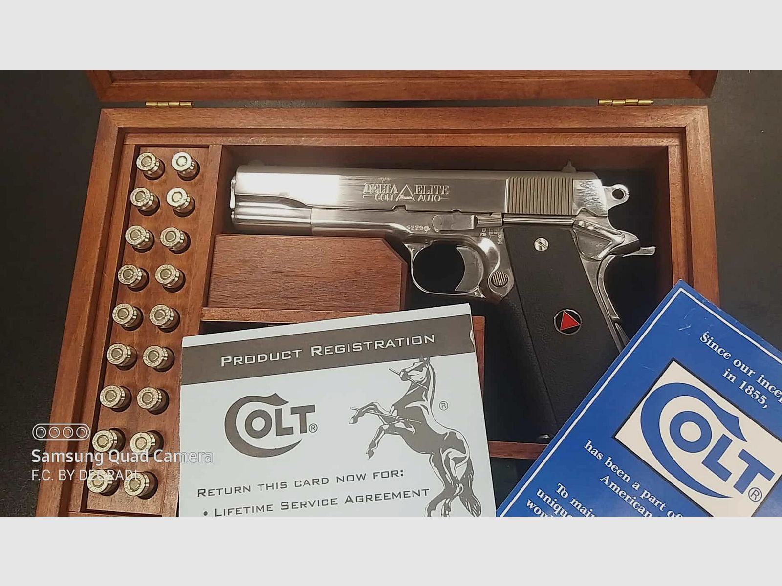 COLT GOVERNMENT MODEL DELTA ELITE 10 MM AUTO, immagine 2 di 7