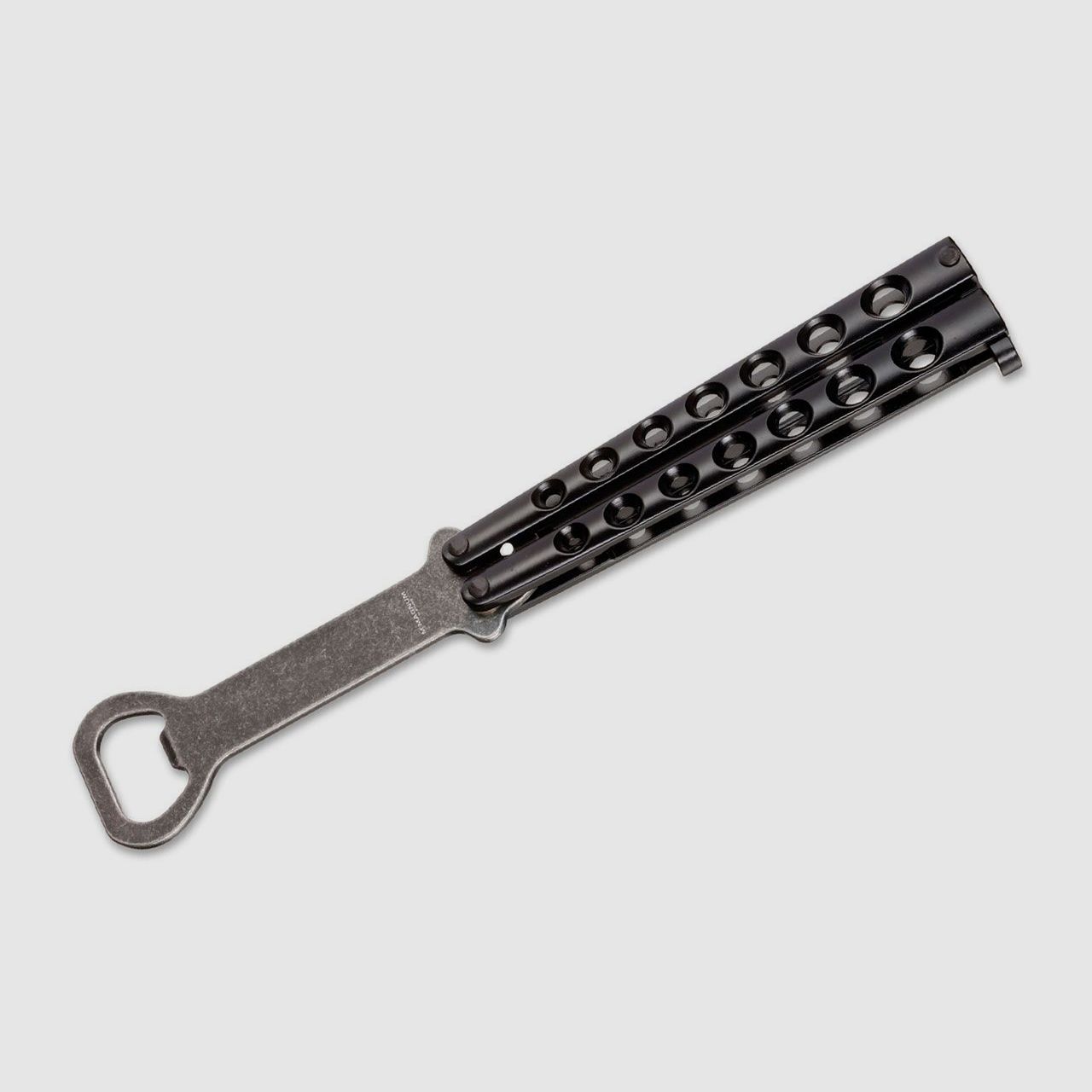 Magnum Balisong Black Butterfly Flaschen?ffner