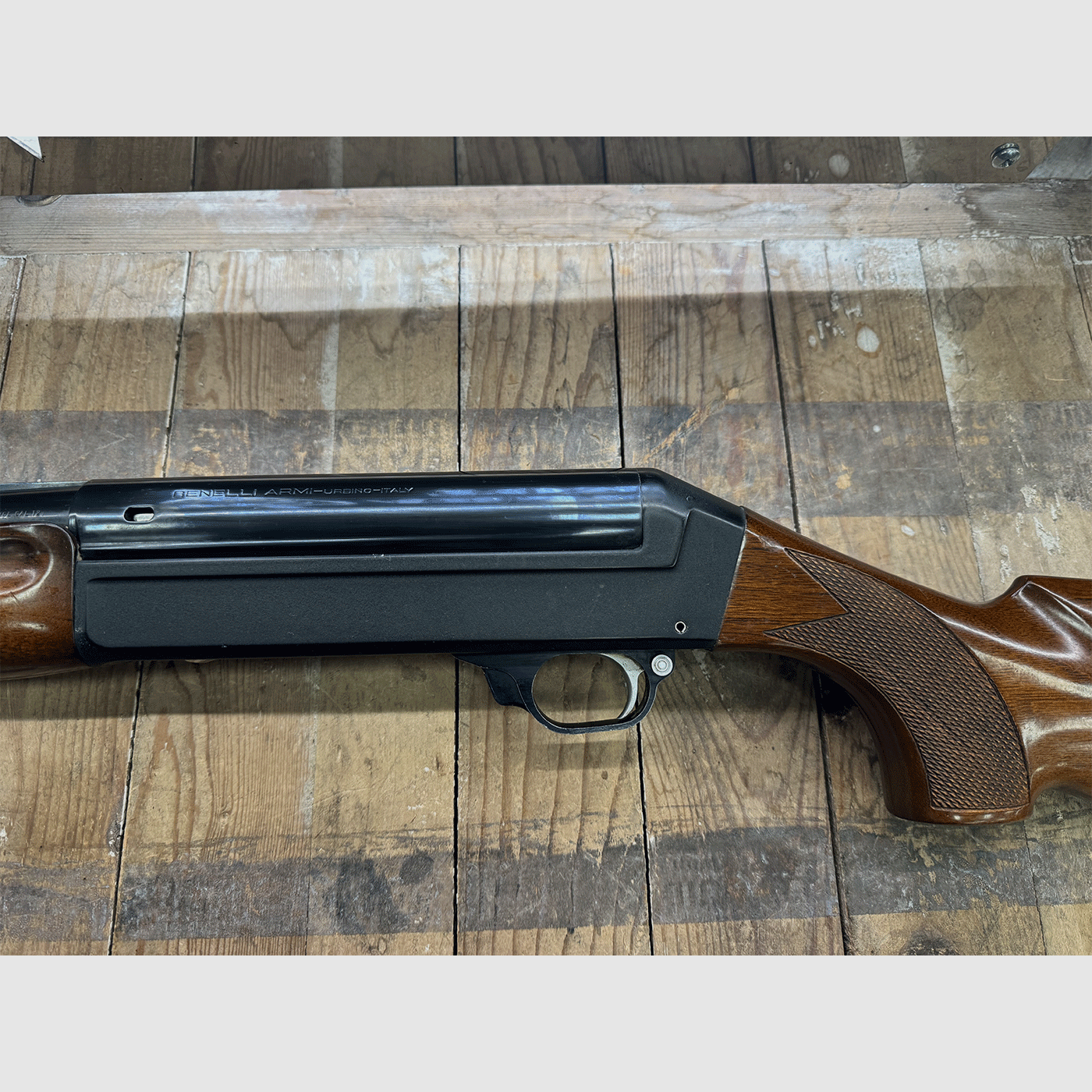 GEBRAUCHT – SEMIAUTOMATISCHES GEWEHR – BENELLI MOD. 121 Kal. 12, Bild 4 von 6