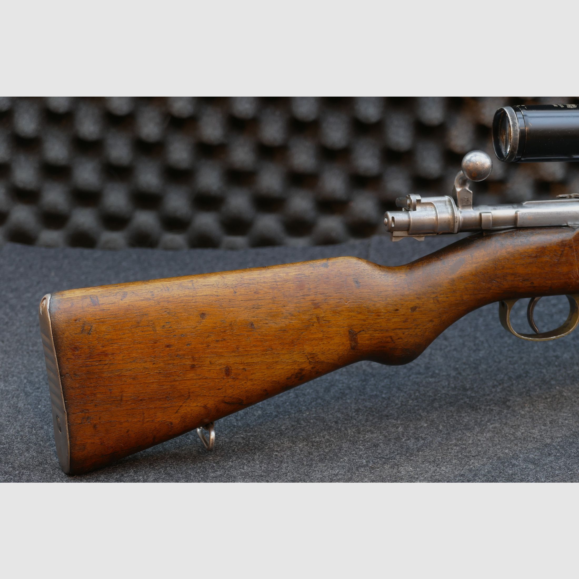 Kurzkarabiner Kurzgewehr „Kolumbien“ — FN-Typ, .30-06 Springfield, mit Seitenmontage