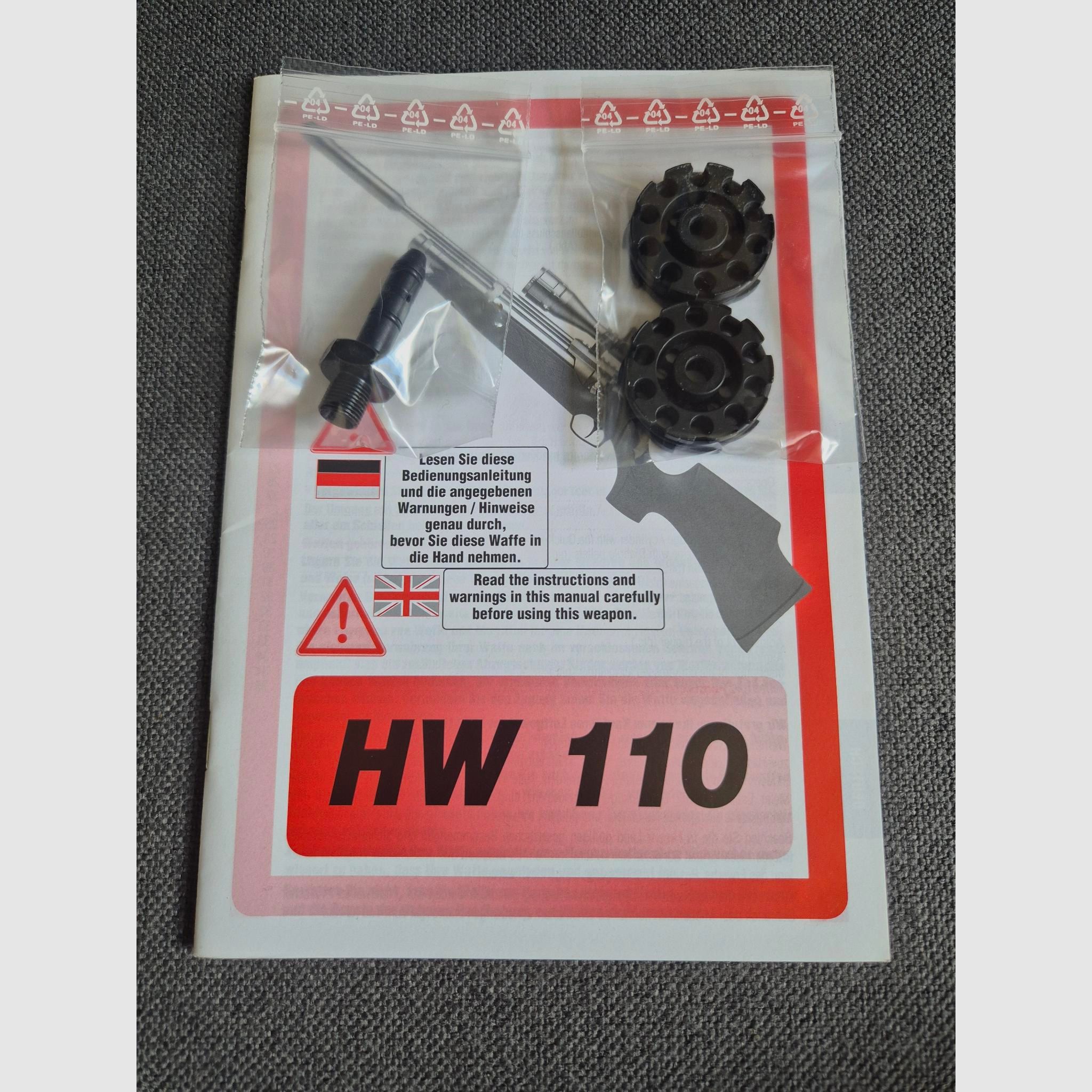 Weihrauch HW 110 ST-K Carabine Linksspanner