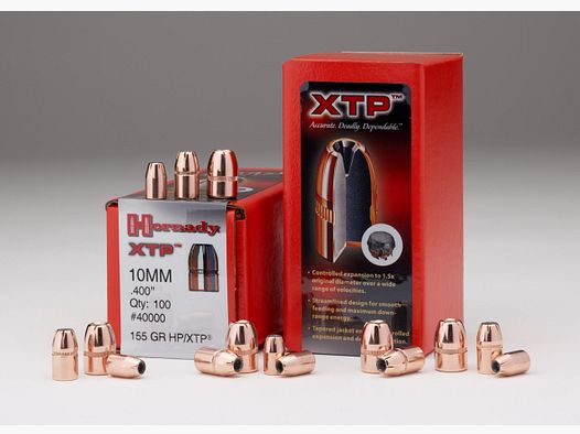 Kogels voor Herladen Hornady TRADITIONAL-38 CAL .357 180 GR XTP®- Doos 100