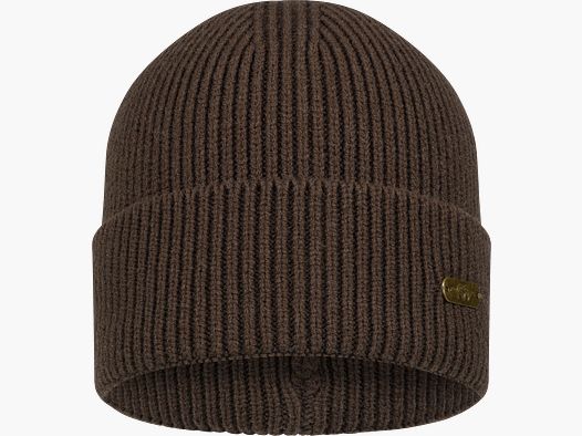 Tommy Rib Beanie Dunkelbraun ONE_SIZE