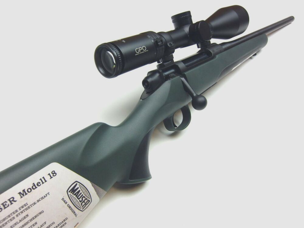Mauser	 Komplettangebot R.-Büchse Mauser M18 Waldjagd .308 Win. mit GPO Spectra 5x 3-15x56i