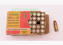 Kynoch, England Pistolenmunition 6,35mmBrowning/.25ACP
