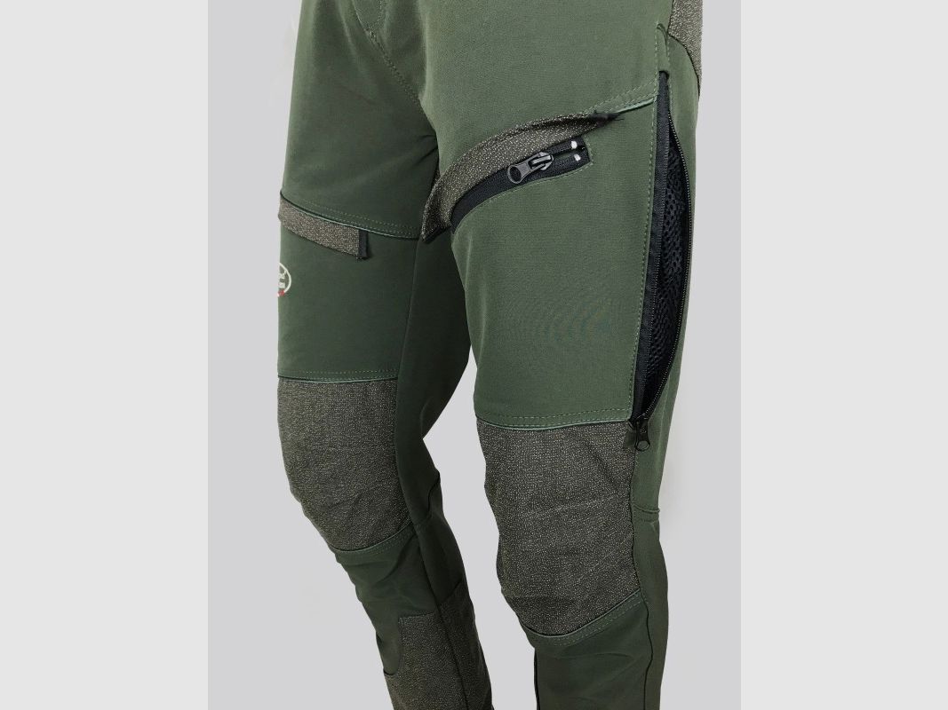 Quinta Regina Agility elastische broek met groene Kevlar-inzetten, afbeelding 5 van 7