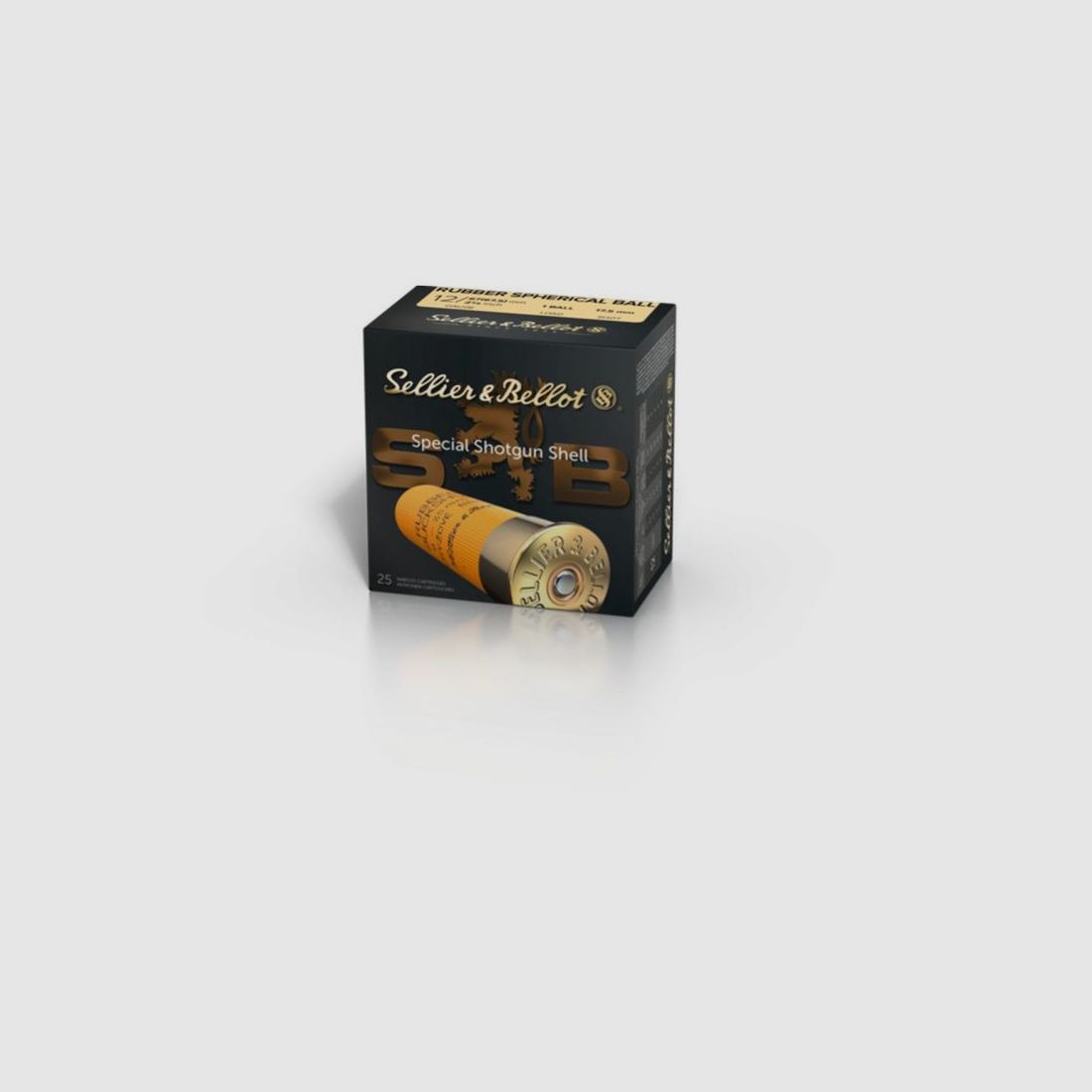 12/67,5 S&B RUBBER BALL 1 Balls VE25