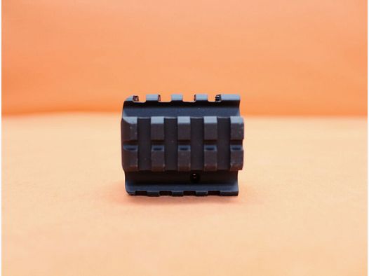 DPMS AR-15: Gas Block Picatinny 4-Rail DPMS .936" ID (GB-4R) Alu black Suitable for Bull-Barrel