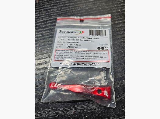 Nuevo palanca de carga Slide Racker Beretta 92