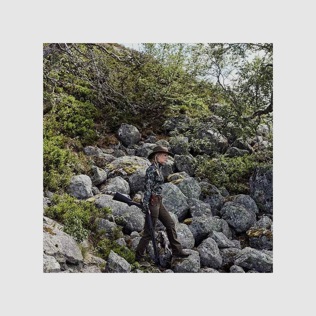 Northern Hunting Damen Unterziehshirt Embla Langarm Camouflage 42