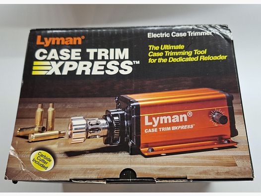 Lyman Brass Smith Case Trim Express Hülsentrimmer Garantie