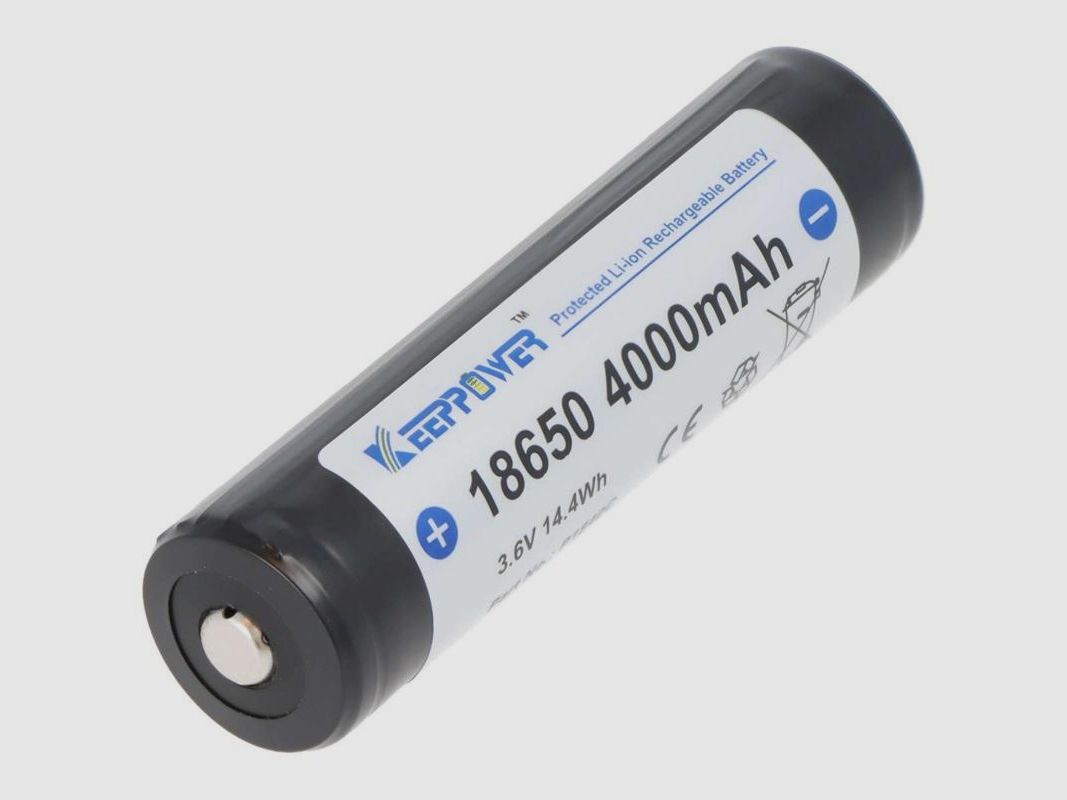 Keeppower 18650 4000mAh battery