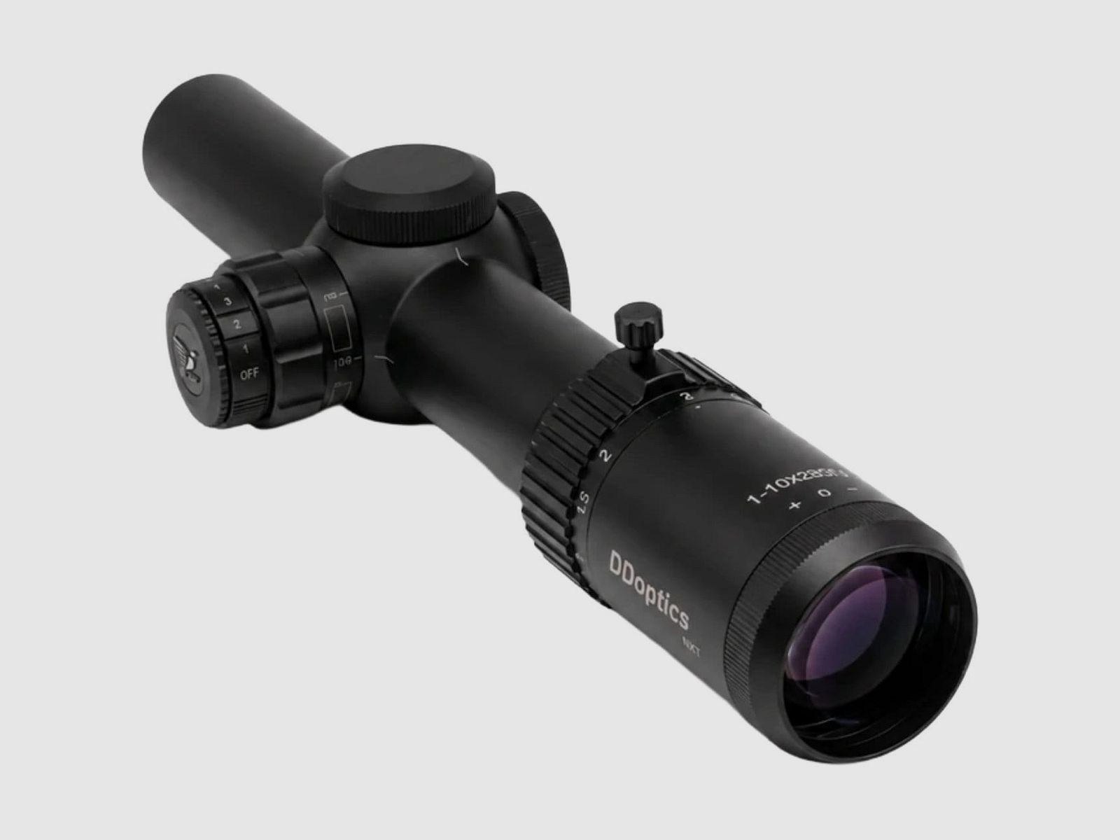 DDoptics V10 1-10x28 NXT iFiber telescopio