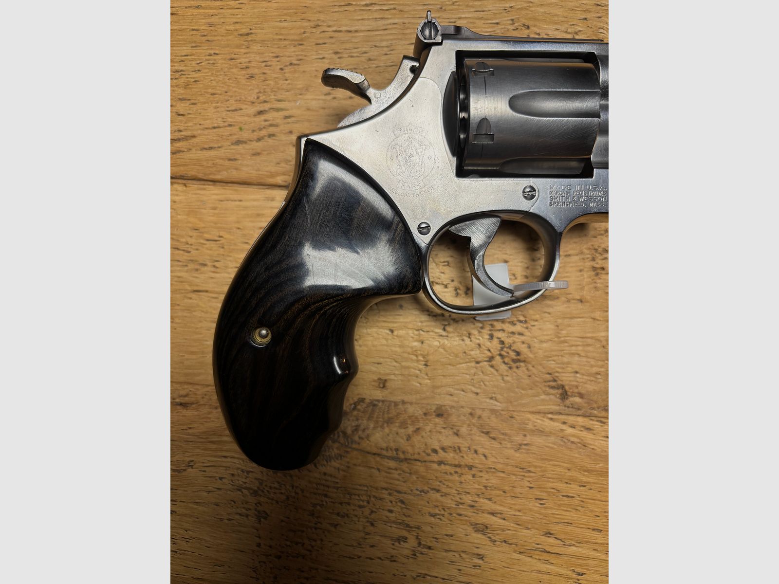 Smith & Wesson Revolver 686 Target Champion  /  Inclusief sportgrippanelen en verbeterde trekker