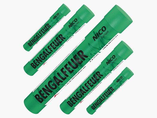 5-piece SET !!! Nico Pyro Bengal fire Green