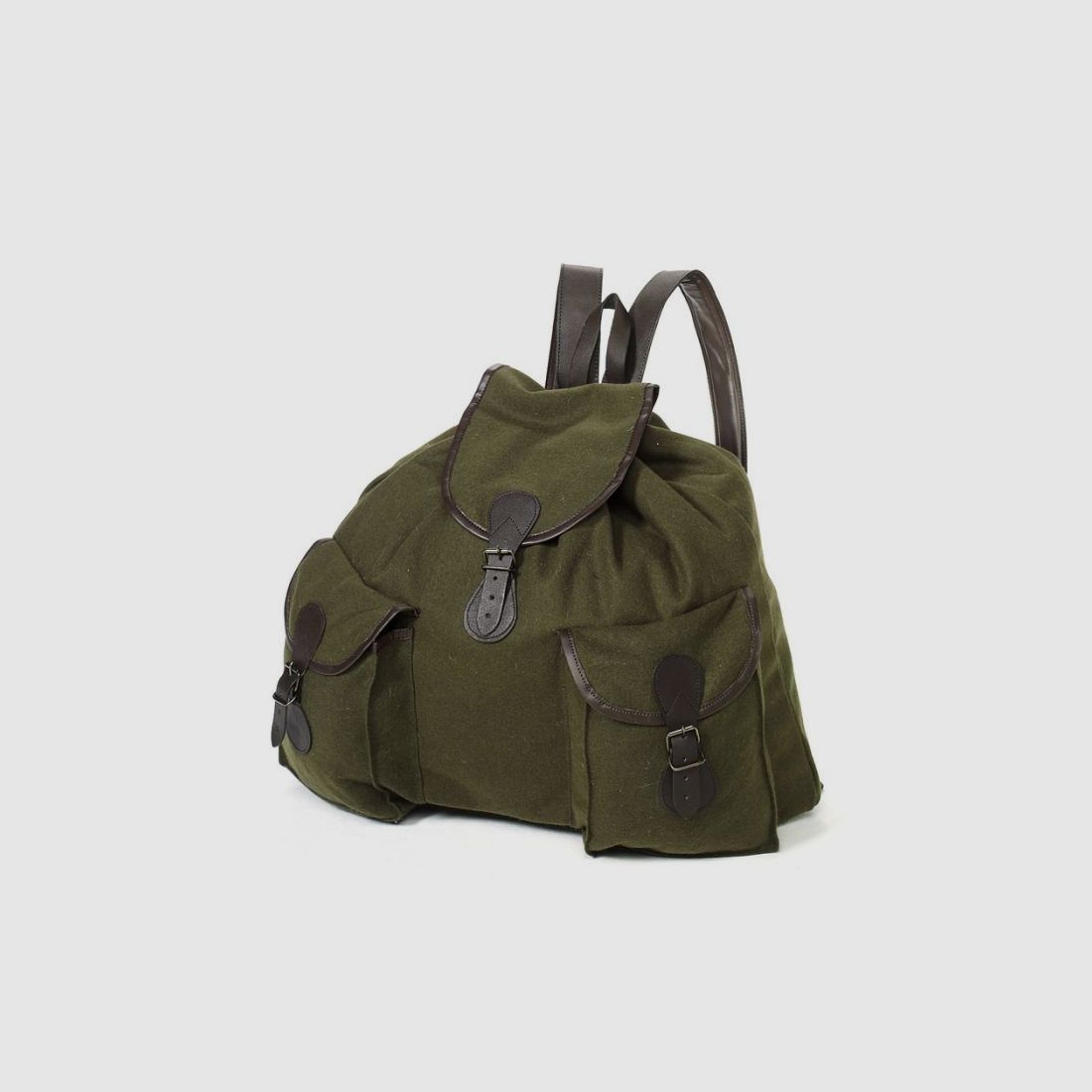 Hunting backpack loden-like fabric, image 1 of 2