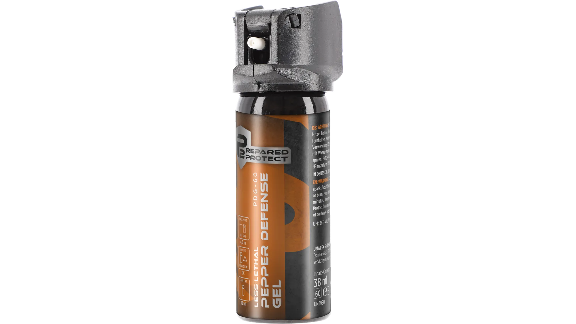 Umarex P2P PDG-60 Pfeffergel 38 ml – ballistischer Strahl