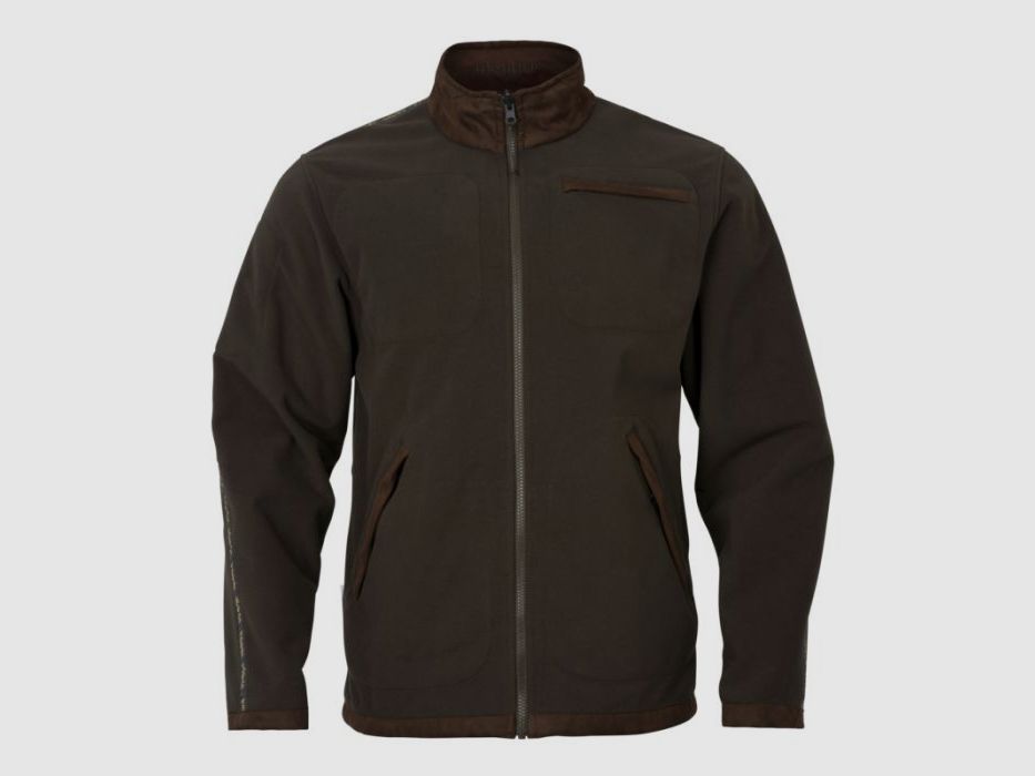 Härkila H-Fleece Jacket Kamko Regal Reversible | rosso/marrone, immagine 3 di 6