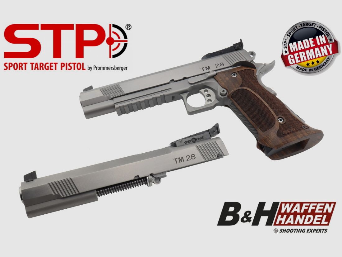 TM 28 Arystokrat 6.0 i system wymienny 9mm Luger z uchwytem Nill Match-German-Master