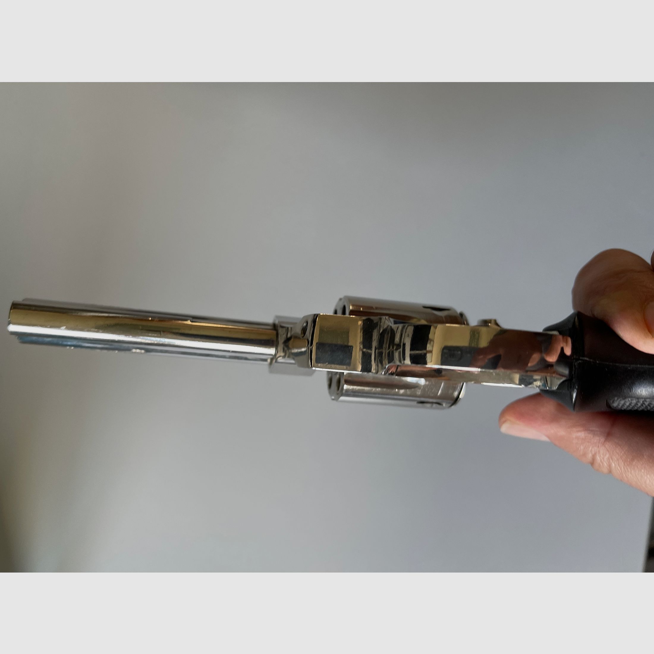 Holek Revolver Model 040, 4“ ALFA-PROJ Vernickelt