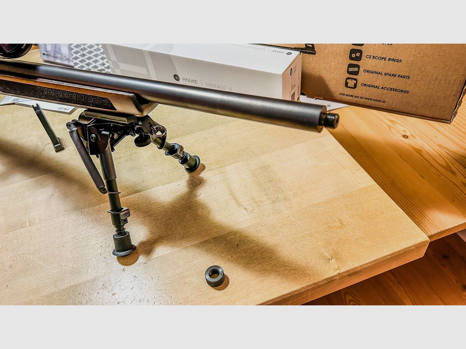 CZ 457 Varmint .22 lr  TOP auf 100m 