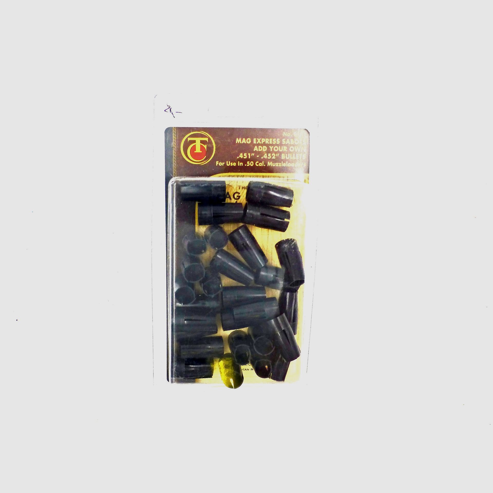 Sabot plastique cal. .50PN (pour balles de .452), image 1 sur 3