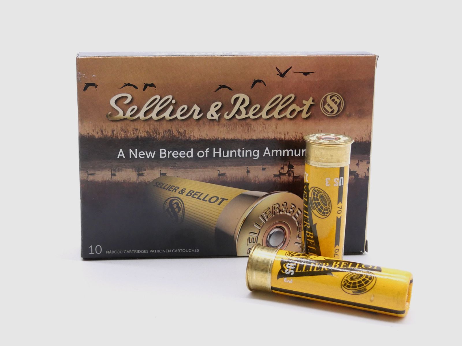 Sellier & Bellot 107467 20/70 Red/Black 3.5mm 27g 10 pcs. Hunting shot