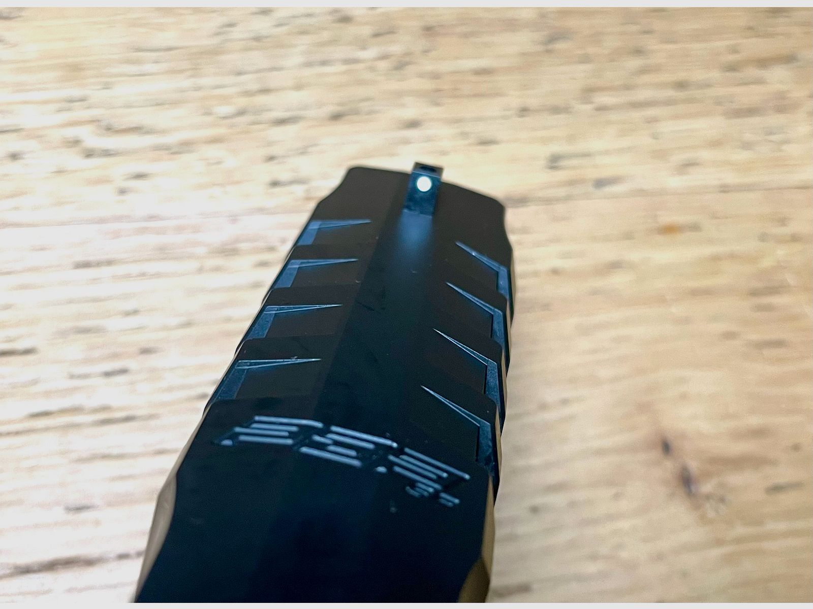 Walther Pistole PDP Stahlrahmen Vollgröße Match 9mm Optik bereit