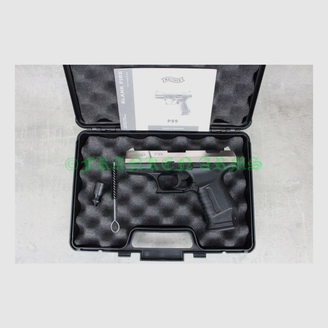 Walther P99 9mm P.A.K. Níquel