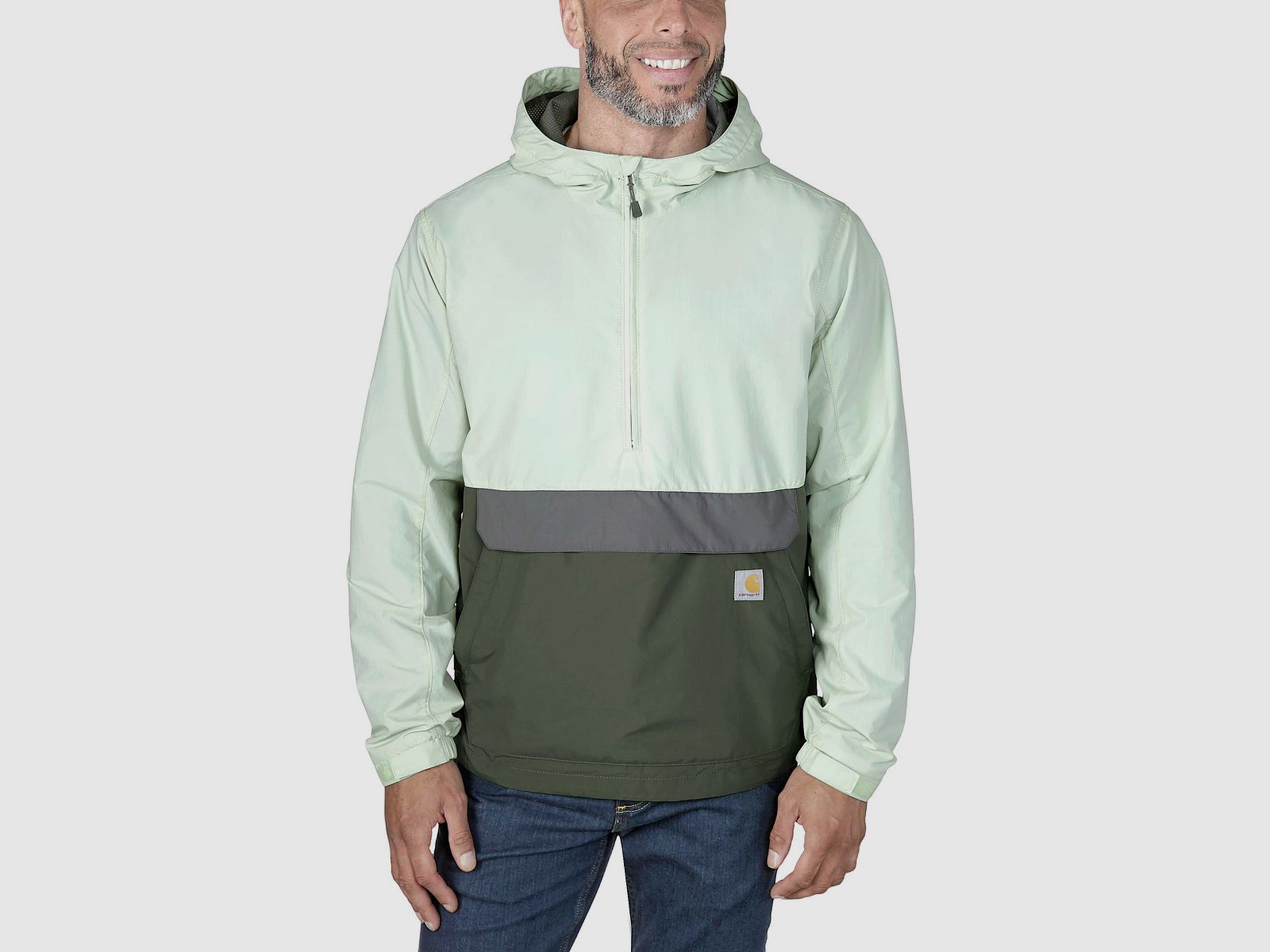 Carhartt Lightweight Anorak Men's Tender Green/Dusty Olive M