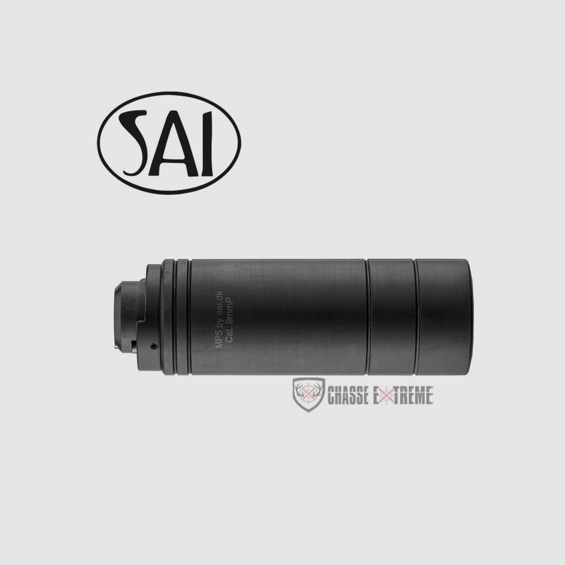 SAI Demper voor Hk MP5 Kal. 9x19 Bevestiging Hk 3lug, afbeelding 3 van 4