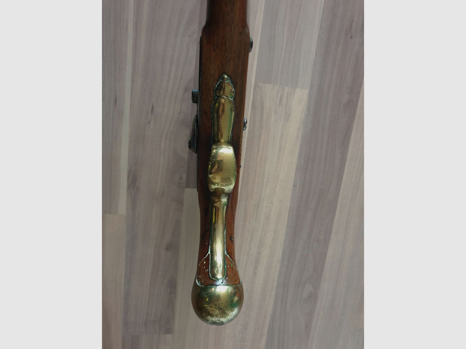 Englische Offizier-Pistole vor 1742