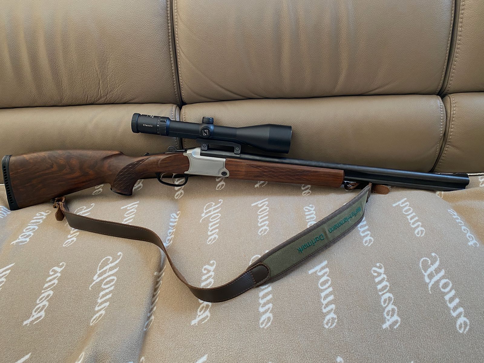 Blaser BBF 95 mit Einstecklauf und Zeiss Leuchtpunktvisier 